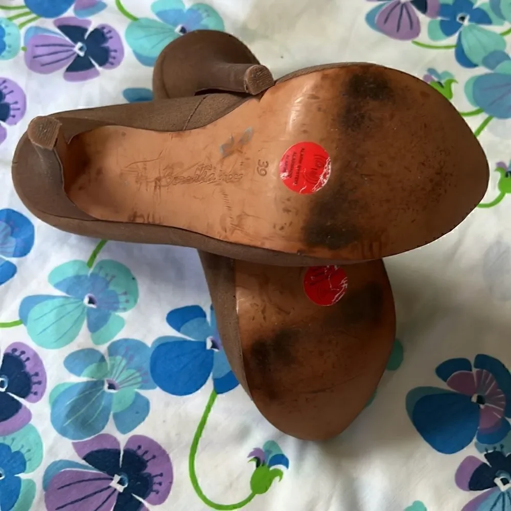 Bershka Shoes Heels Matte Satin